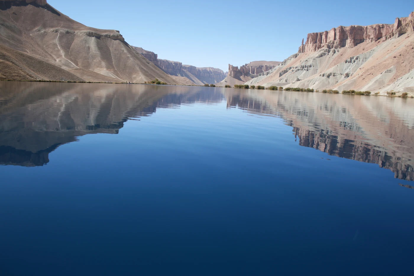 The blue lakes of Band-e Amir